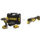 Набор аккумуляторных инструментов DeWalt DCD791D2MT (Шуруповерт DCD791D2 + МФИ DCS356N)